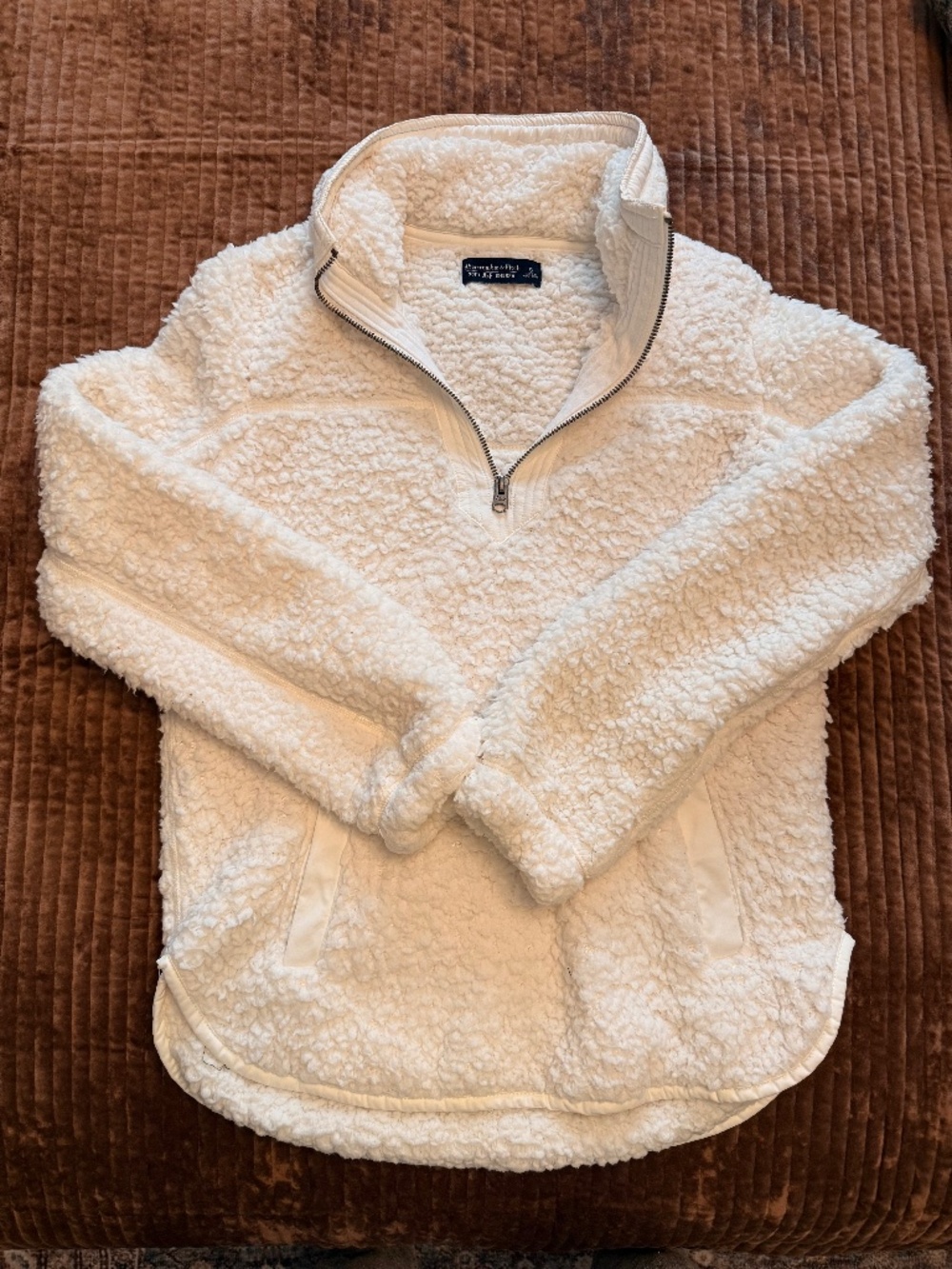 Abercrombie and Fitch Sherpa Pullover